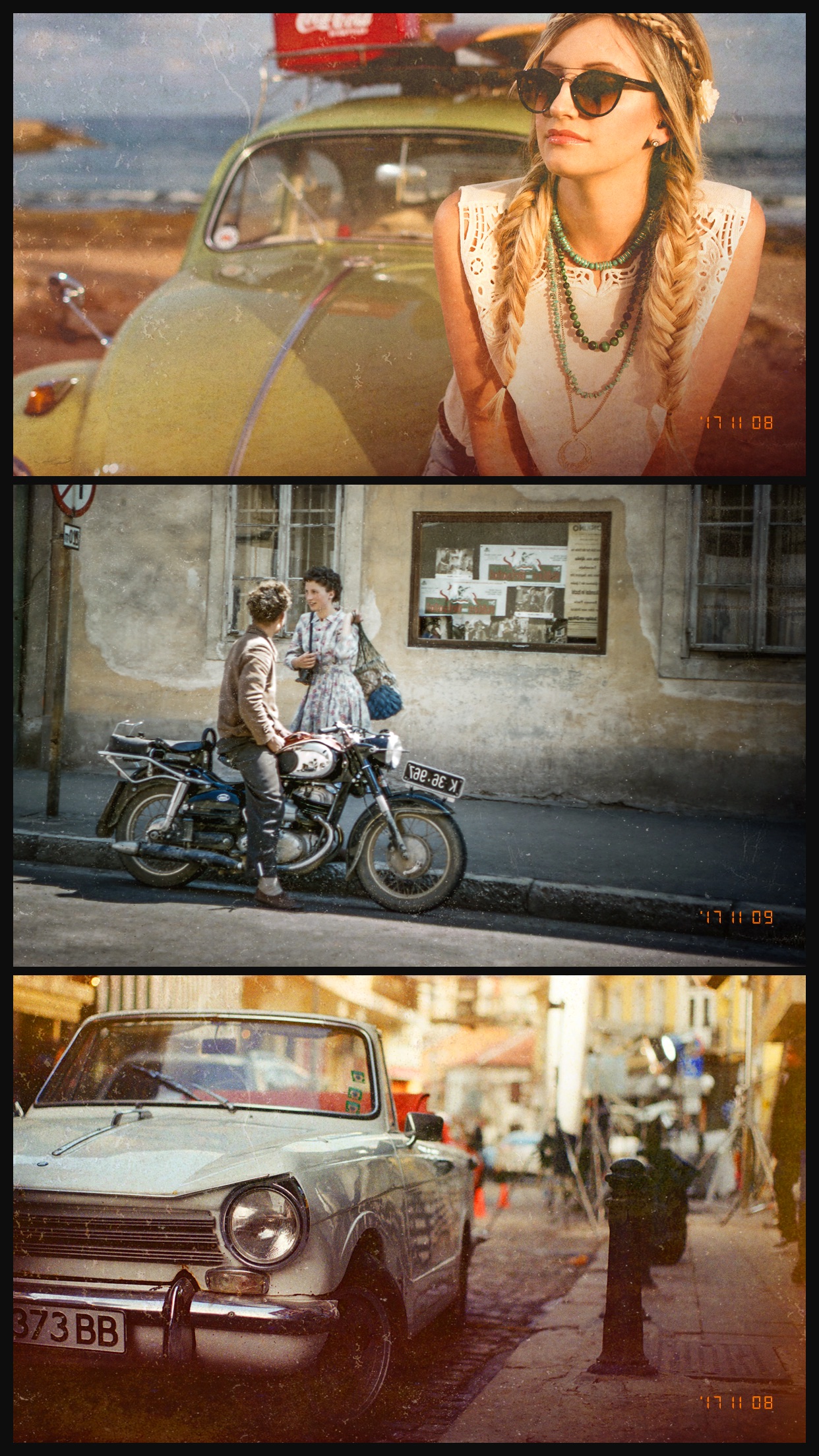 Screenshot do app Goodak Cam - analog retro film