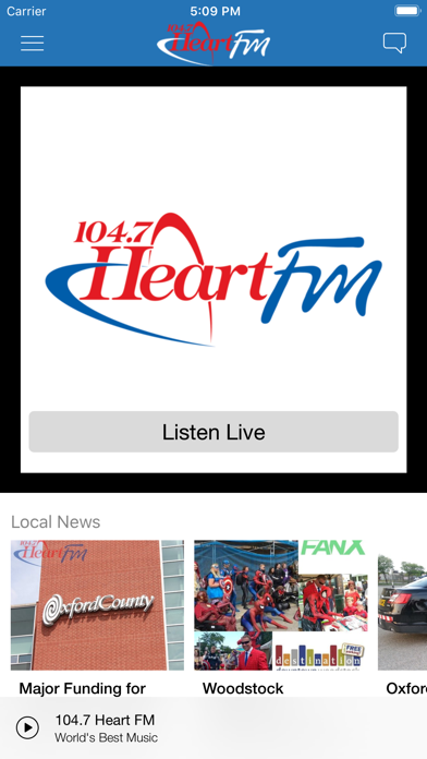 How to cancel & delete Heart FM Woodstock from iphone & ipad 1