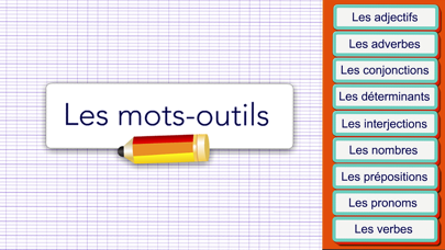 How to cancel & delete Orthographe - Les Mots-Outils from iphone & ipad 1