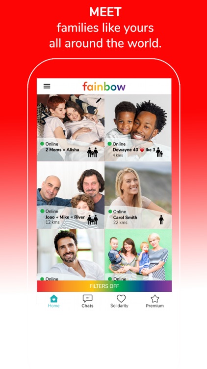 Fainbow - LGBT+ families.