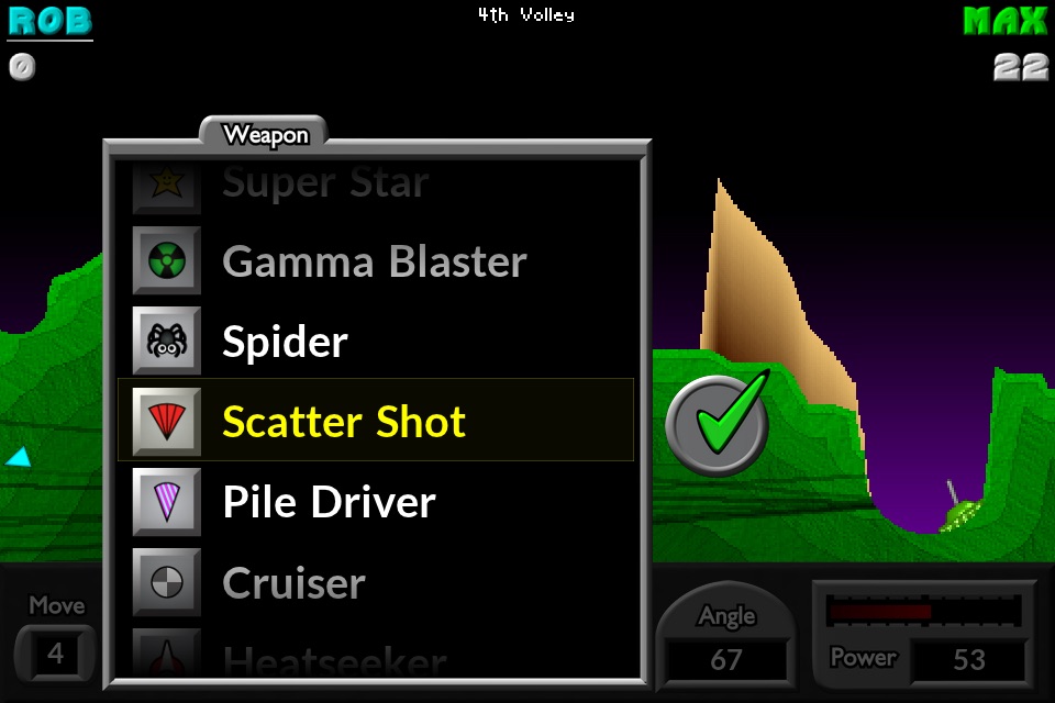 Pocket Tanks screenshot 2