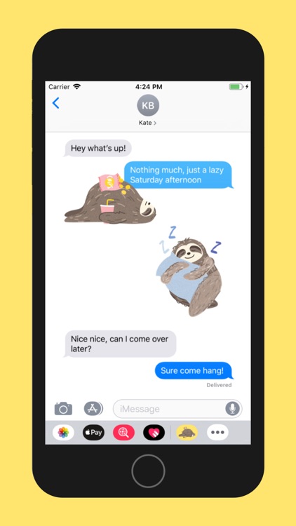 It's a Sloth Life Stickers screenshot-2