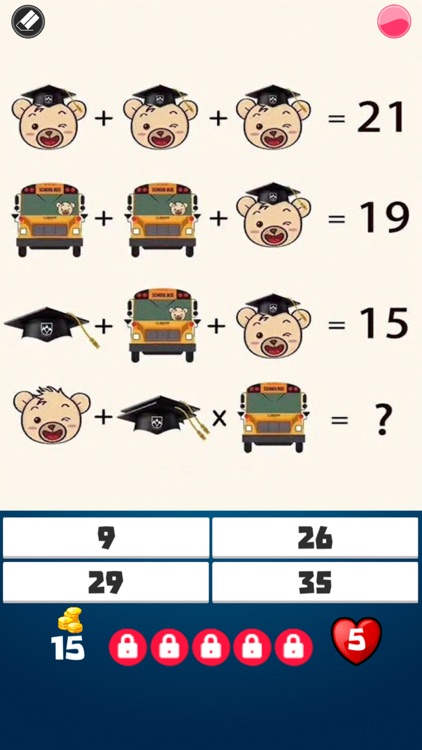 Math Quiz: guess whats missing