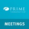 Prime Meetings is the simple-to-use meeting manager for Prime Therapeutics meetings