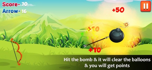 Balloon Shooting - Bow & Arrow, game for IOS