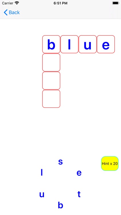 Expanding crossword puzzle screenshot-3