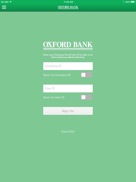 Oxford Business for iPad