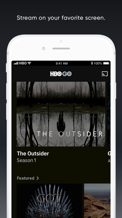 HBO GO: Stream with TV Package screenshot-0