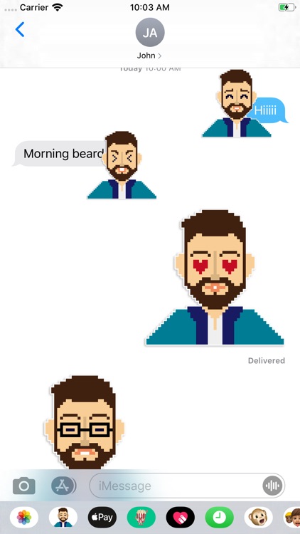 Pixel Beard