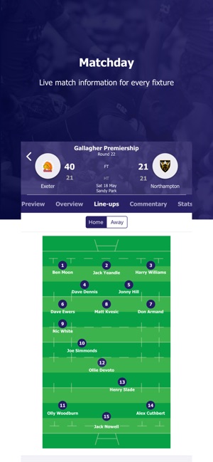 Premiership Rugby(圖3)-速報App