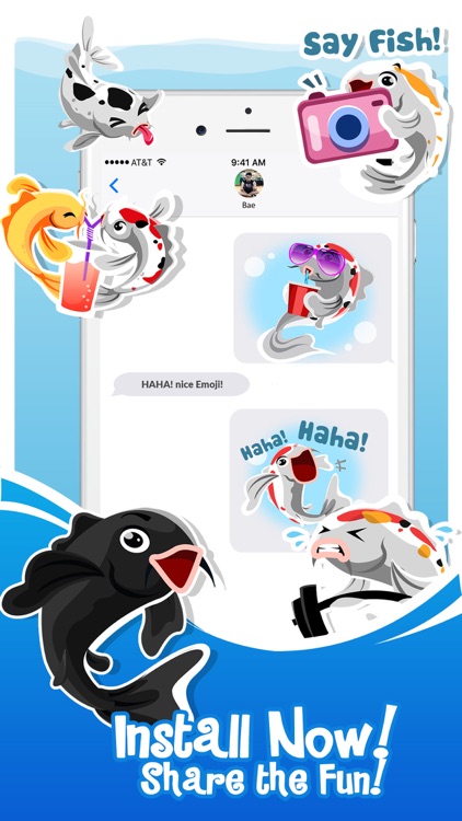 Koi Fish Emojis – Carp Sticker screenshot-4