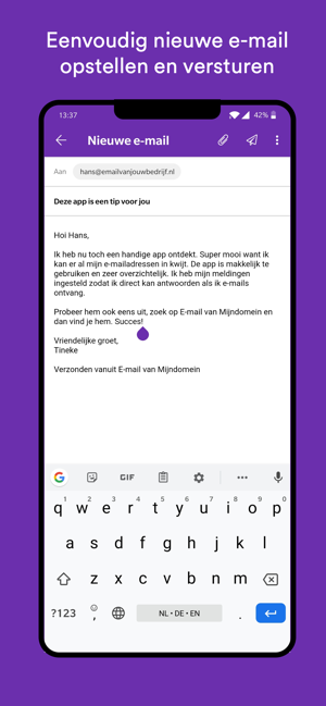 E-mail van Mijndomein(圖3)-速報App