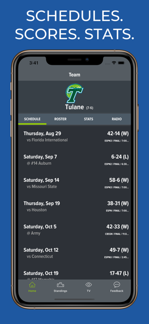 Tulane Football Schedules(圖1)-速報App