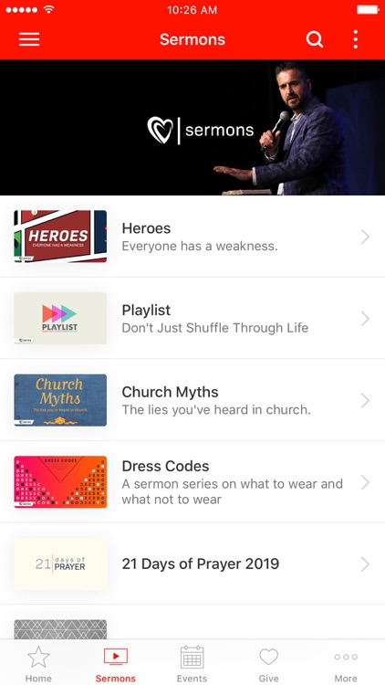 Desperation Church App