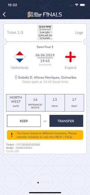 UEFA Nations League Tickets(圖3)-速報App