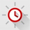 Best minimalist alarm clock app, introduces the red clock