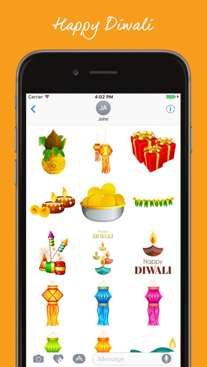 Diwali Stickers For iMessage!