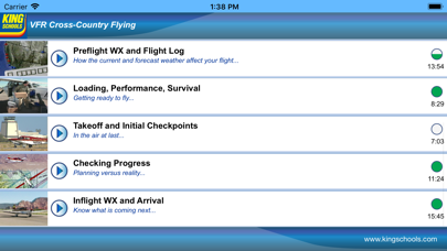 How to cancel & delete VFR Cross Country from iphone & ipad 3