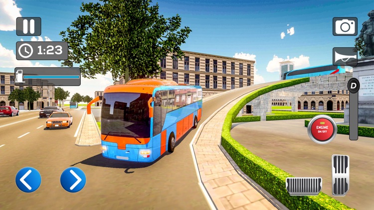 Simple City Coach Bus Driving screenshot-8