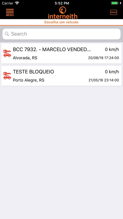 Interneith Rastreamento