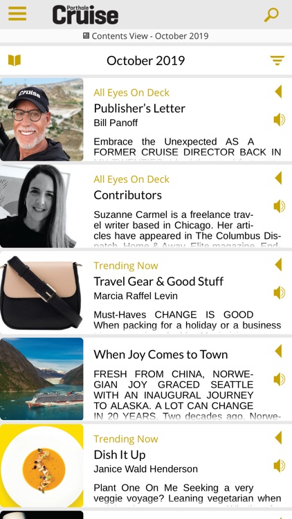 Porthole Cruise Magazine