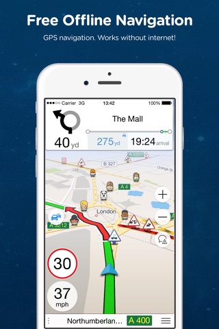 Navmii Offline GPS Austria - náhled