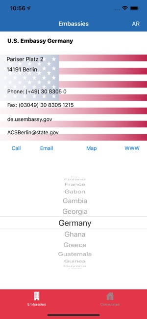 USA Embassies & Consulates(圖1)-速報App