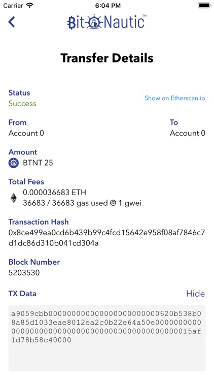 BitNautic Wallet screenshot-3