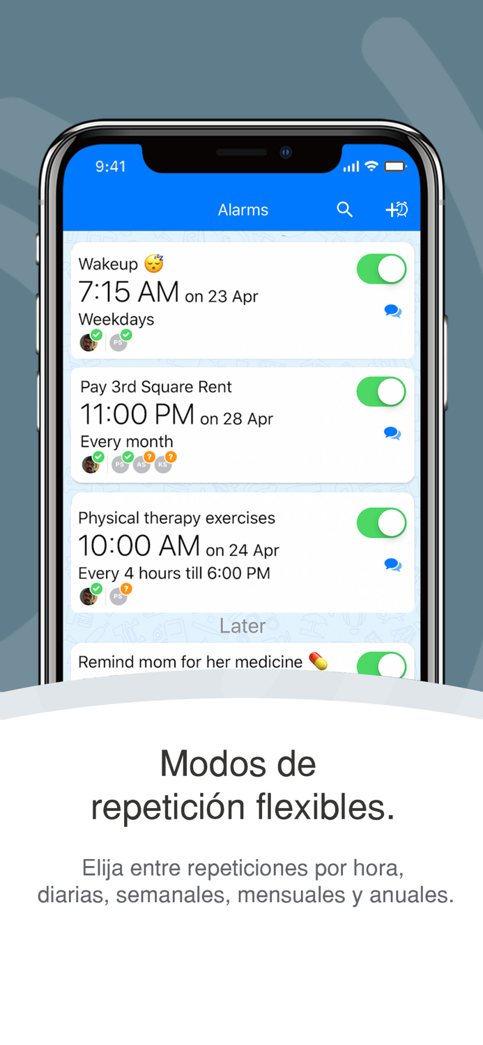 Galarm - Alarma y recordatorio