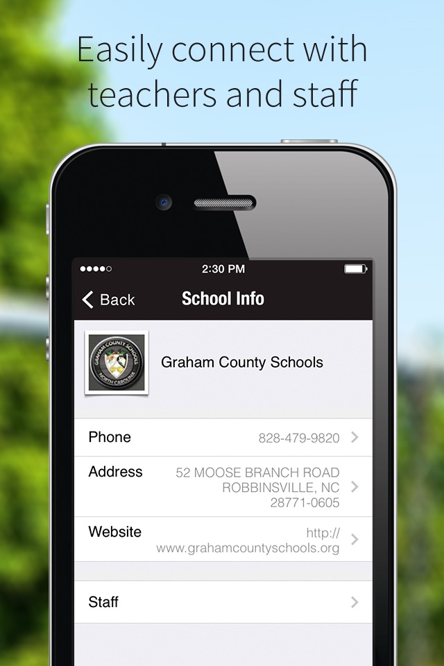 Graham County Schools screenshot 2