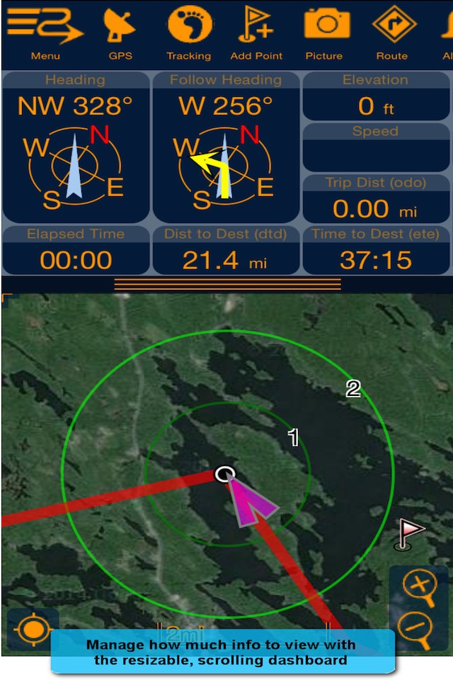 PathAway PRO - Outdoor GPS Nav screenshot 2