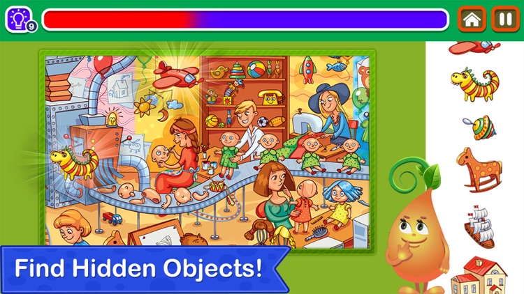 Hidden Objects Spot It Puzzles