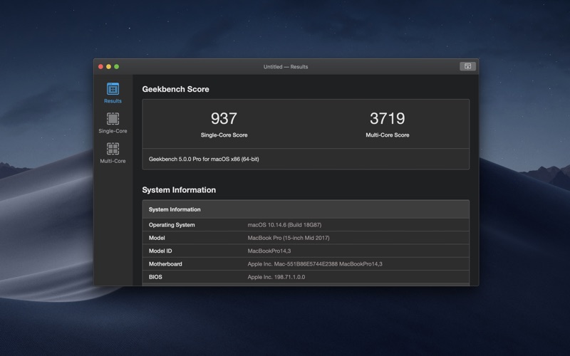 Geekbench 5 screenshot1