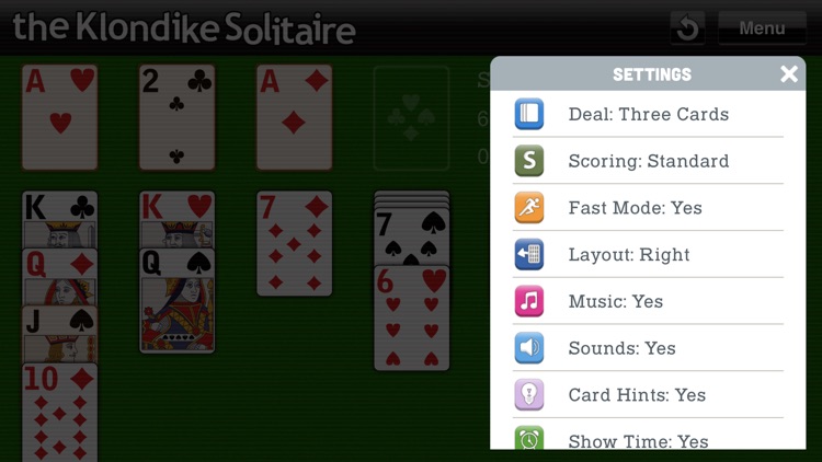 The Klondike Solitaire screenshot-2