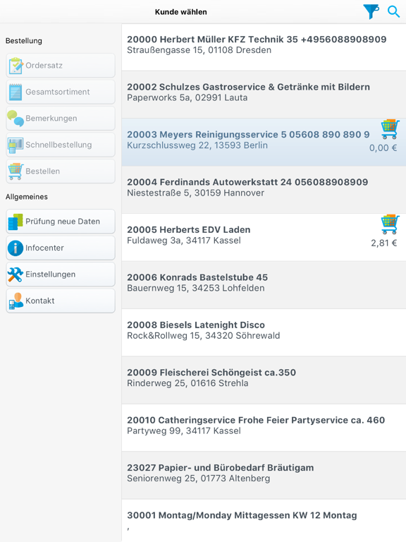 Screenshot #4 pour Der Ordersatz 2.0