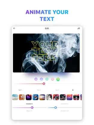 Screenshot 1 Intro Video Maker Cool Effects iphone