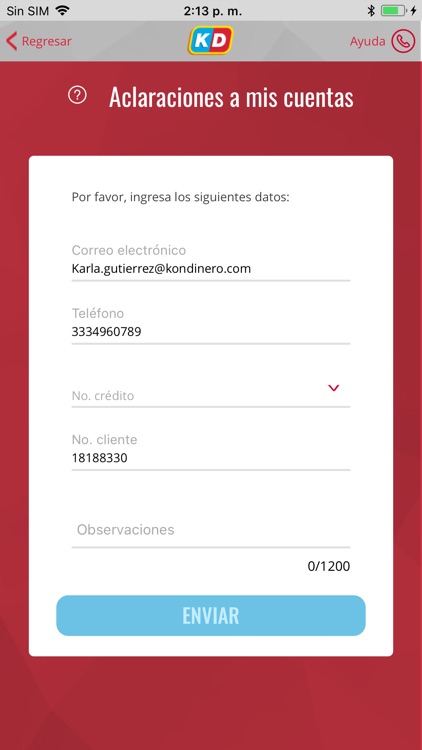 Kondinero Movil screenshot-4