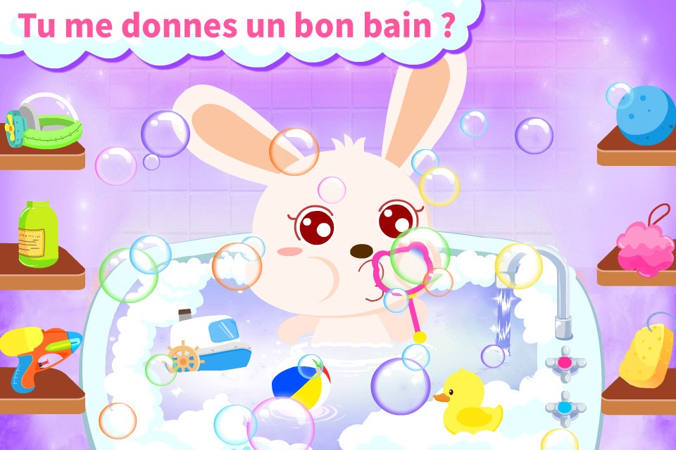 Baby Panda's Bath Time screenshot 2