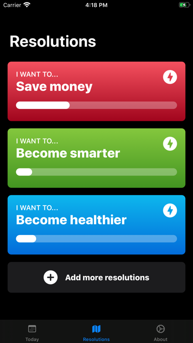 Goal Planner - Resolution screenshot 2