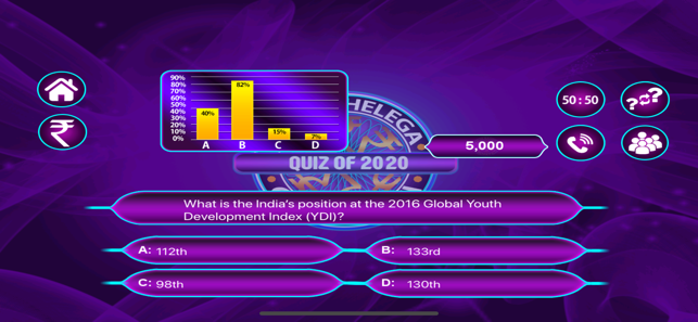 KBC Crorepati Quiz 2020 Hindi(圖2)-速報App