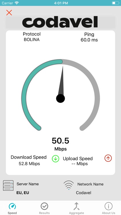 Bolina Speedtest