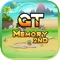 Memory training game with increasing difficulty, you need to remember which image items have appeared before, and from the 2nd time it appears, tap on them to select the same image as the previous one