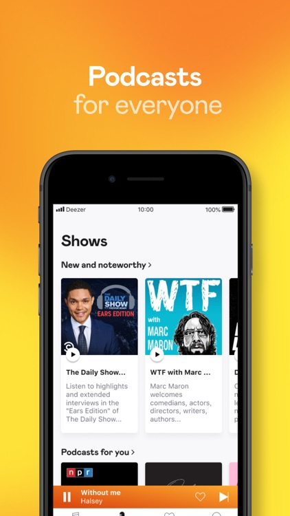 Deezer: Music & Podcast Player screenshot-4
