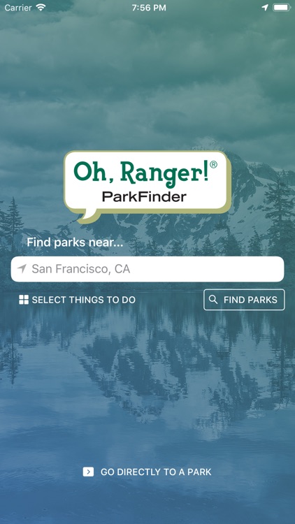 Oh, Ranger! ParkFinder™ screenshot-0