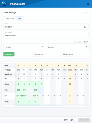 GolfNet: Golf Handicap Tracker screenshot 3