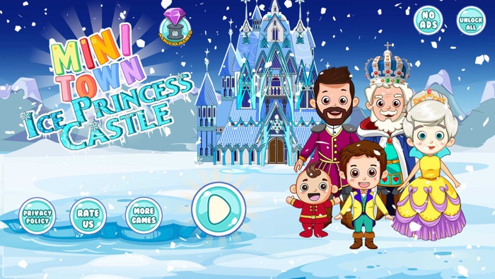 迷你鎮： 冰 公主 土地