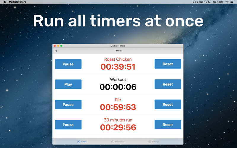 Timers Multiple Countdown screenshot 4