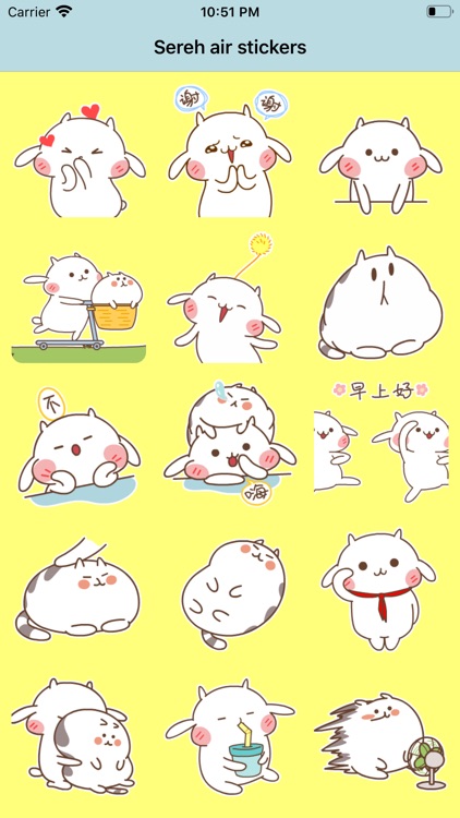 Sereh air stickers