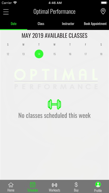 Optimal Performance App