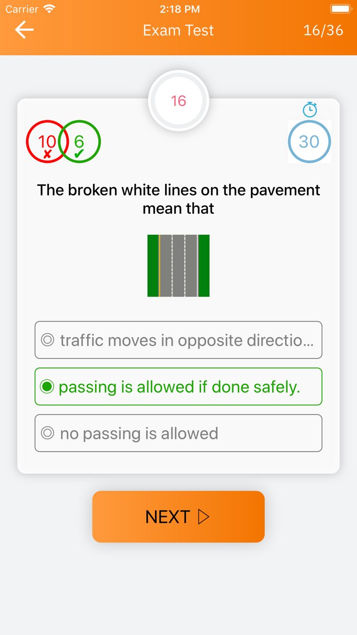 DMV Practice Test Info